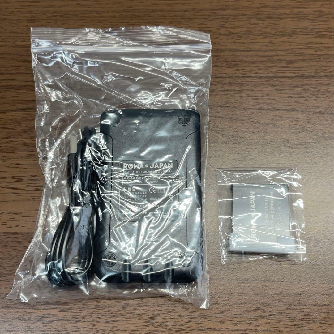 【美品】 Canon IXY650 新品充電器 新品バッテリー 付き