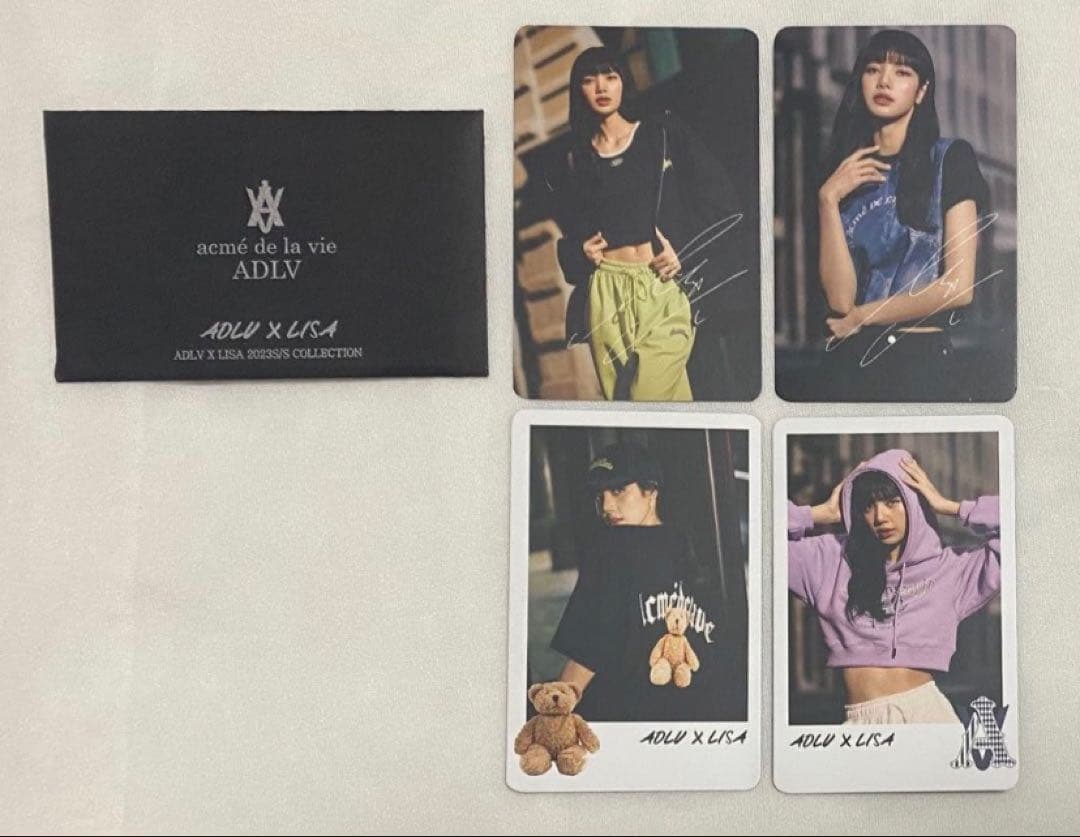アクメドラビ ADLV LISA BLACKPINK コラボ トレカ