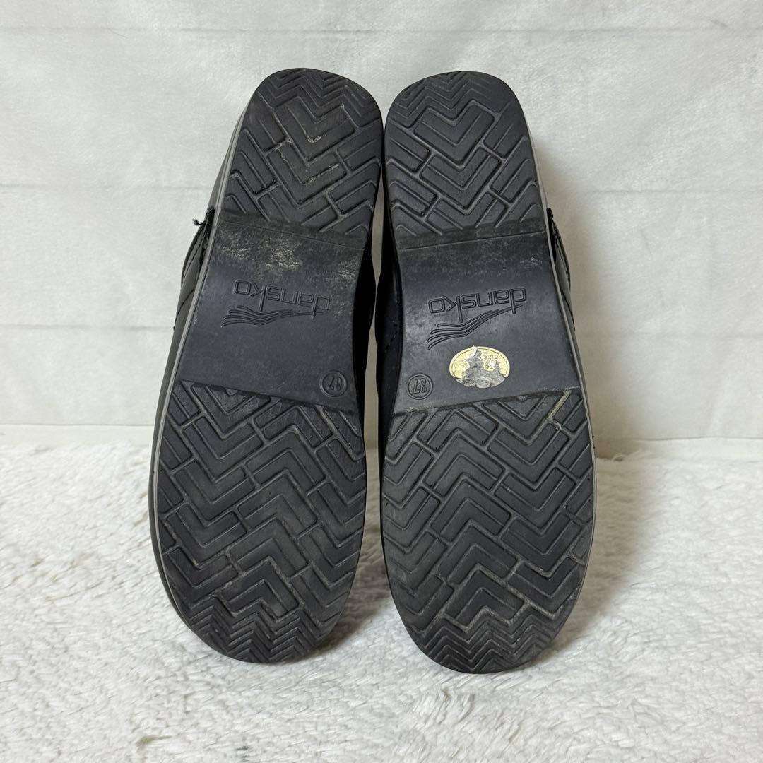 極美品✨DANSKO ダンスコ　プロフェッショナル　オイルドレザー　37 黒