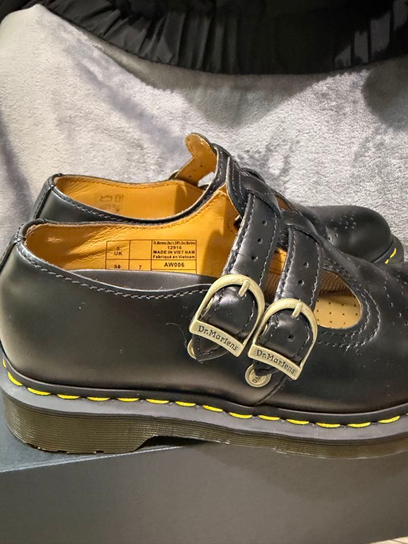Dr. Martens AW006 ブラック ローファー(24cm)