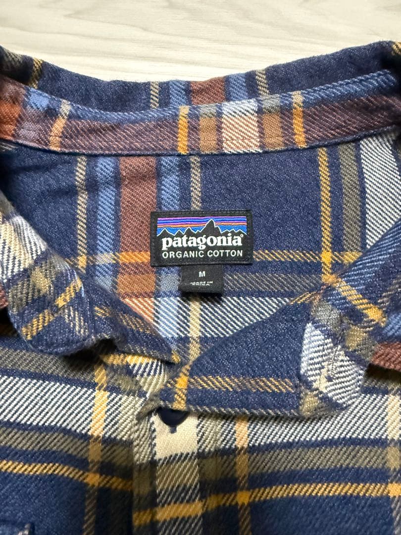 patagonia フィヨルドフランネルシャツ　M
