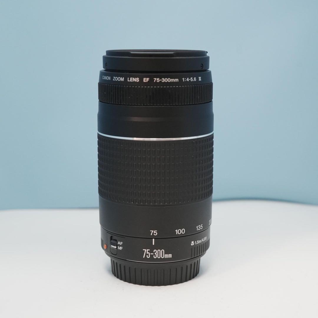 Canon純正 75-300mm 望遠レンズ 美品 a4716