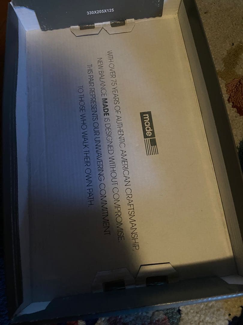 New Balance 992 グレー スニーカー