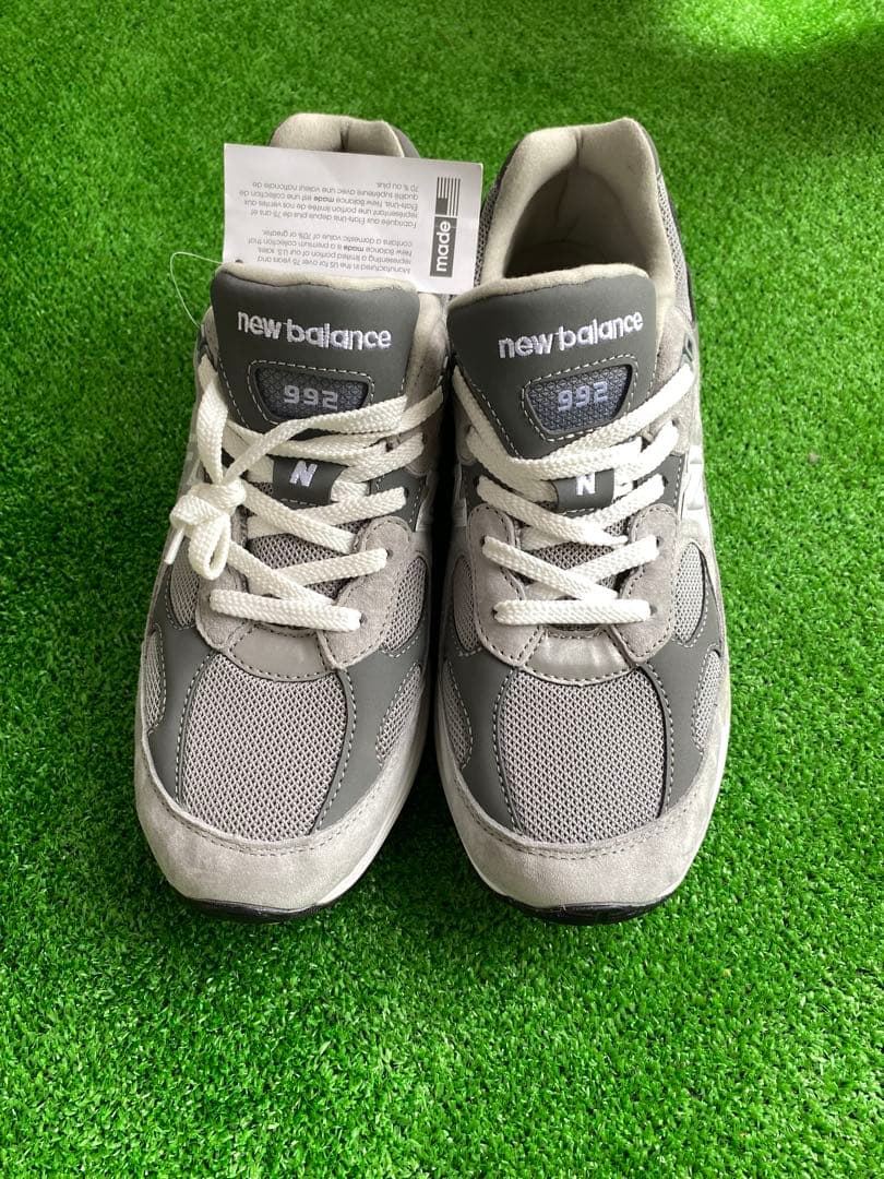 New Balance 992 グレー スニーカー