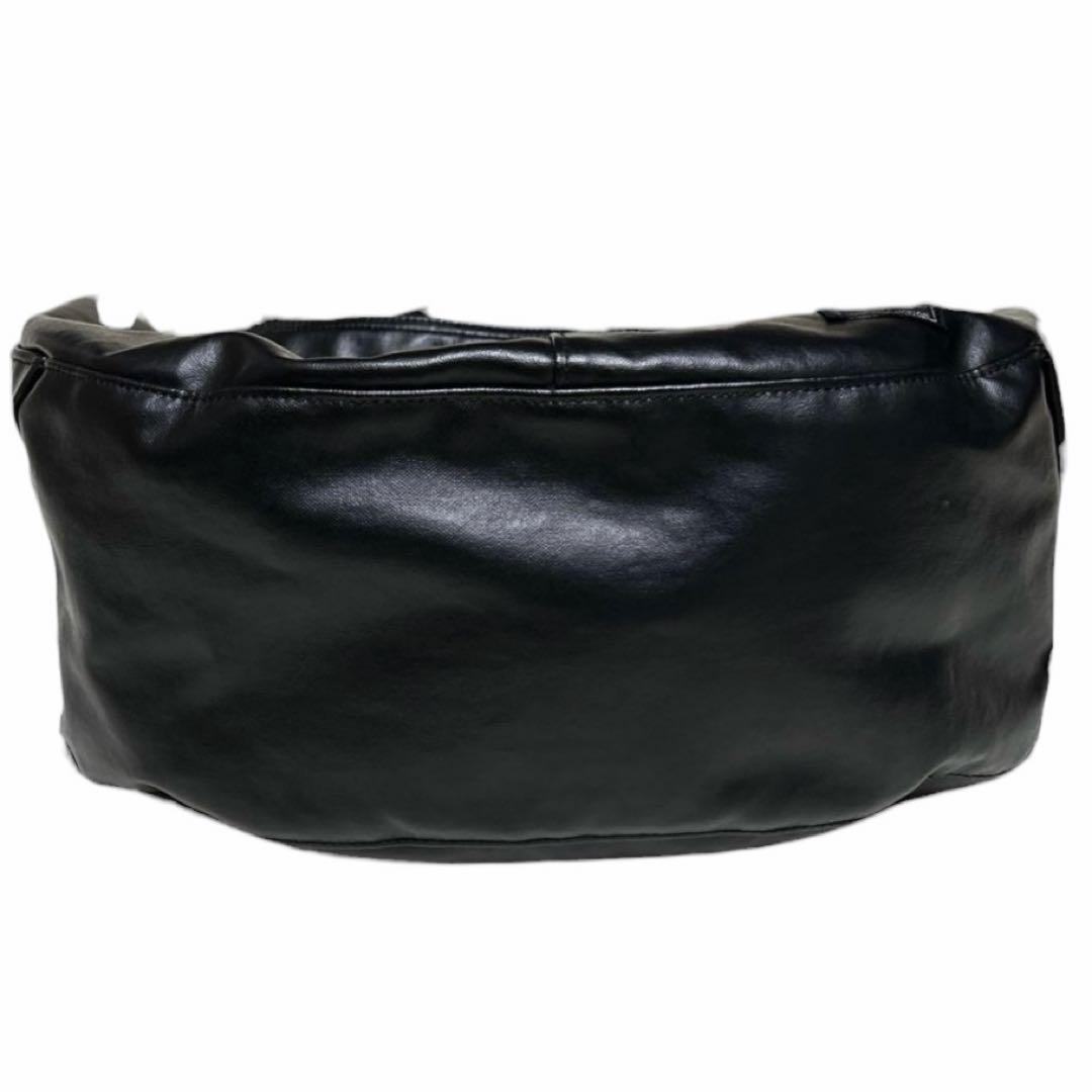 極美品✨ポーターフリースタイル ショルダーバッグ ハーフムーン ブラック L