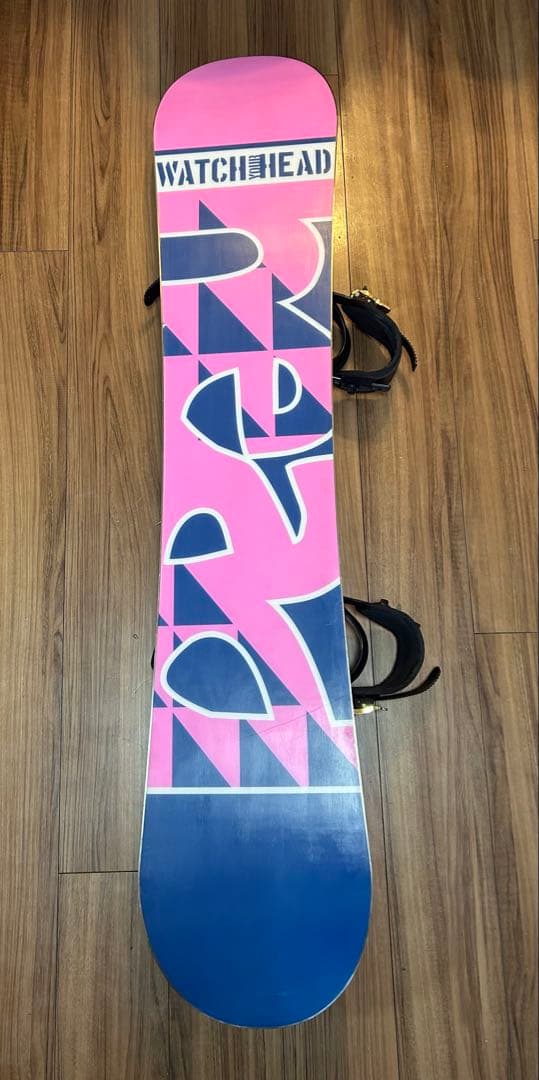 女性用HEADスノーボード板& ビンディング(別メーカー)付き143cm