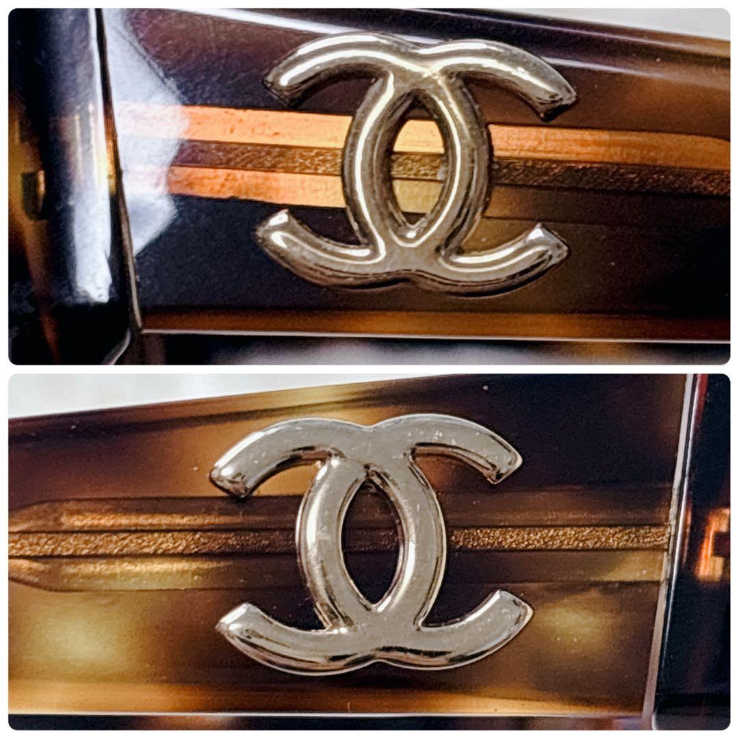 美品✨CHANEL サングラス ココマーク ゴールド金具 べっ甲柄 レディース