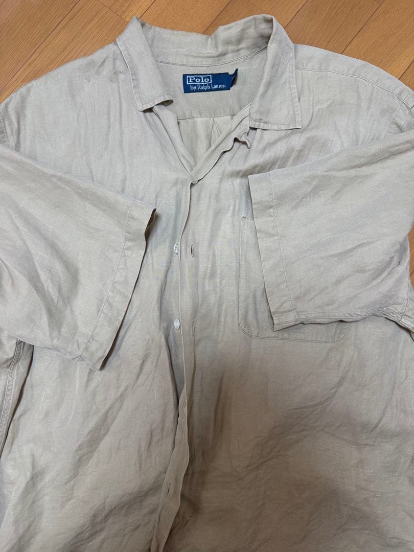 T*A様 90s ラルフローレン CALDWELL シルクリネン オレンジ裾ポニ