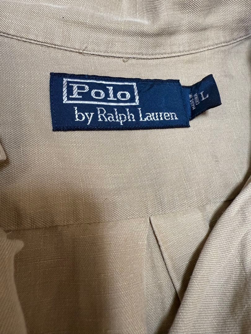 T*A様 90s ラルフローレン CALDWELL シルクリネン オレンジ裾ポニ