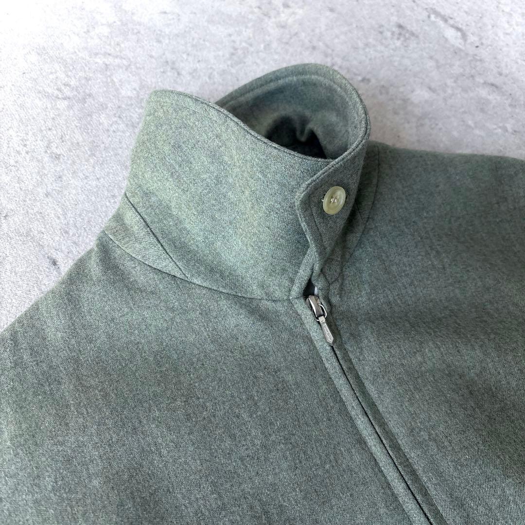 良品 マーガレットハウエル 日本製ウール スウィングトップ ブルゾン ドリズラー