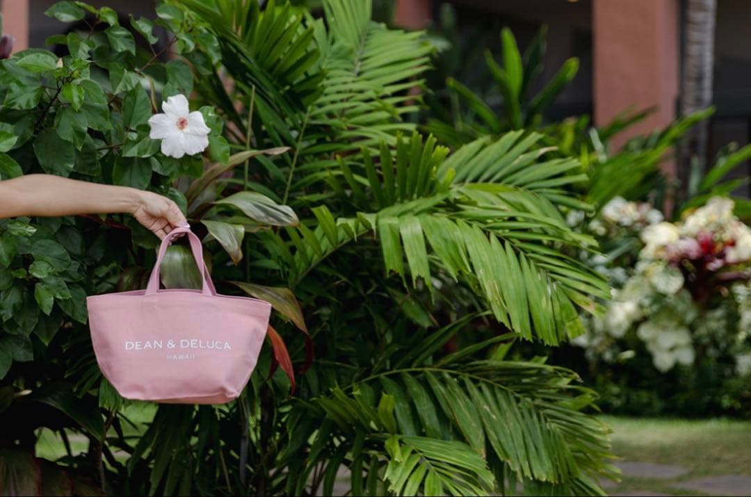buon　DEAN & DELUCA ピンクトート 小　ラスト一点