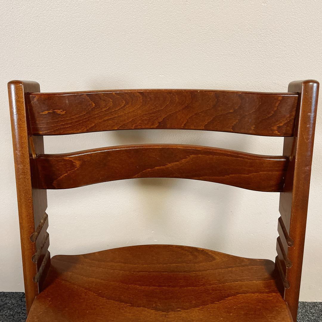 【美品】 人気色　STOKKE トリップトラップ　シリアル3　ウォルナット