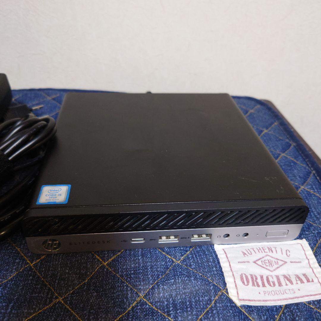 Windowsデスクトップ HP EliteDesk800G4 i5-8500T Win11Pro