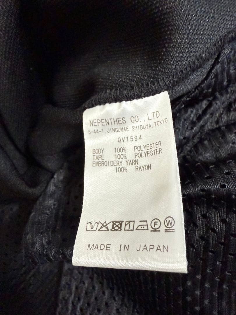 ニードルスジャーナルスタンダード別注 トラックパンツストレート ブラックS