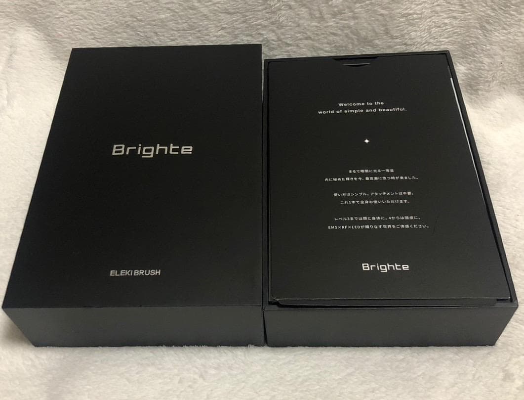 美品 Brighte/ブライト エレキブラシ BRT-FS145B 付属品完備