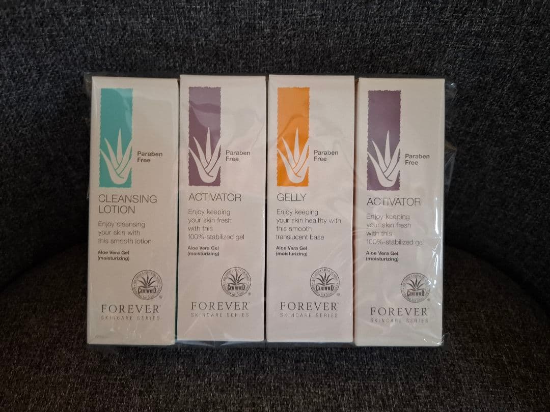 アロエベラ　化粧品　クレンジングローション　化粧水　化粧水ゼリー　3種4本セット