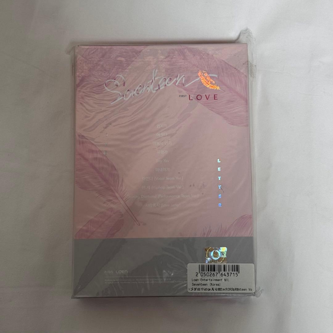 SEVENTEEN love&letter ジョンハン 直筆サイン入りCD