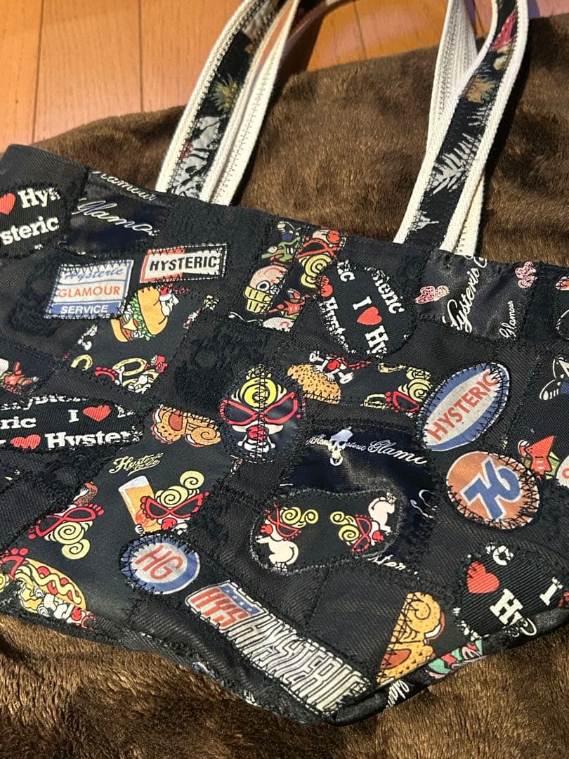 【HYSTERIC MINI】ヒステリックミニ　バック　総柄　 トートバック