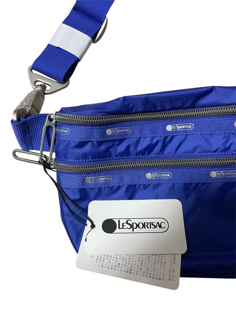新品・タグ付きLESPORTSAC ボディバッグ 青