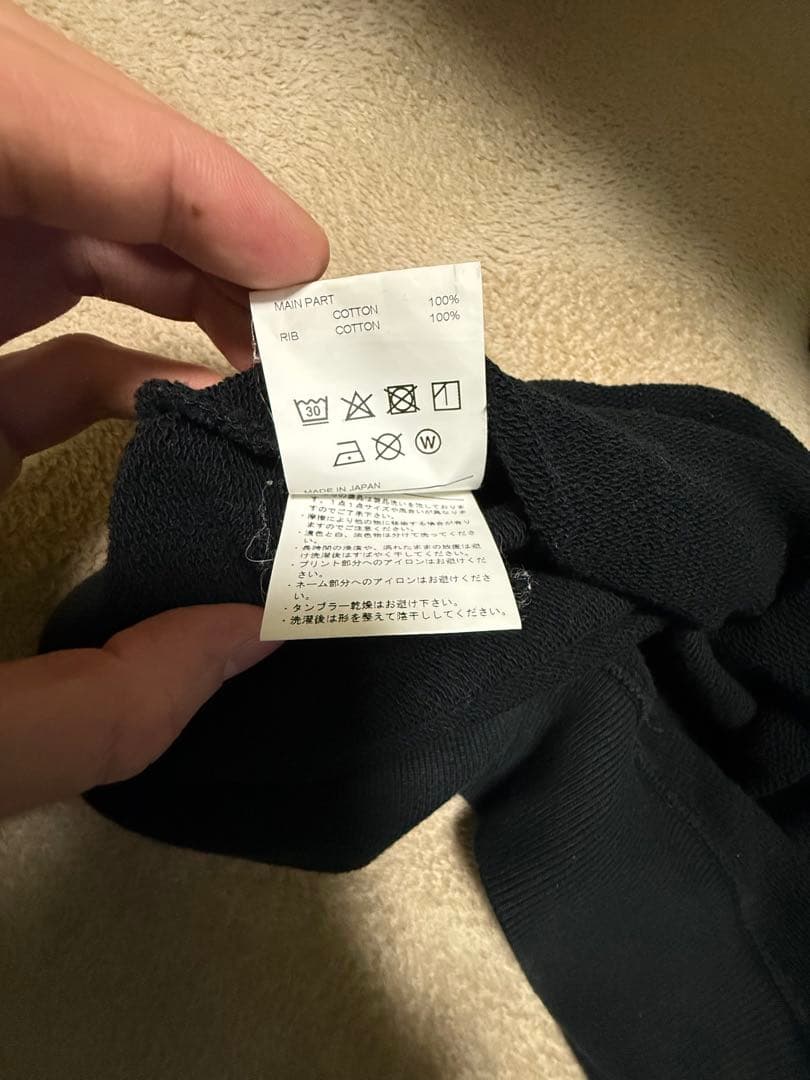 NEIGHBORHOOD ブラック スウェット L