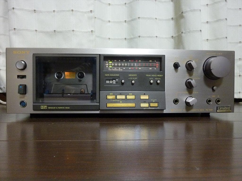 SONY ソニー カセットデッキ TC-K61 限定 修理済 全機能動作 美品
