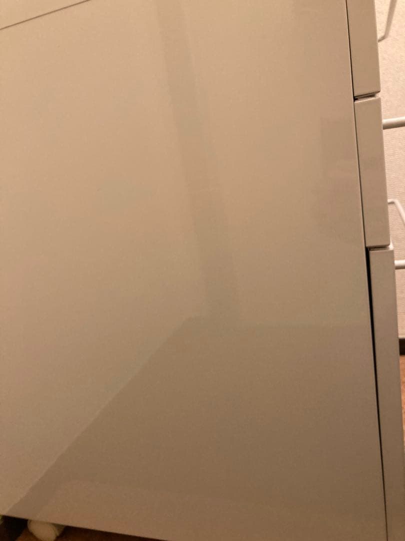 無印スチール製　そで机