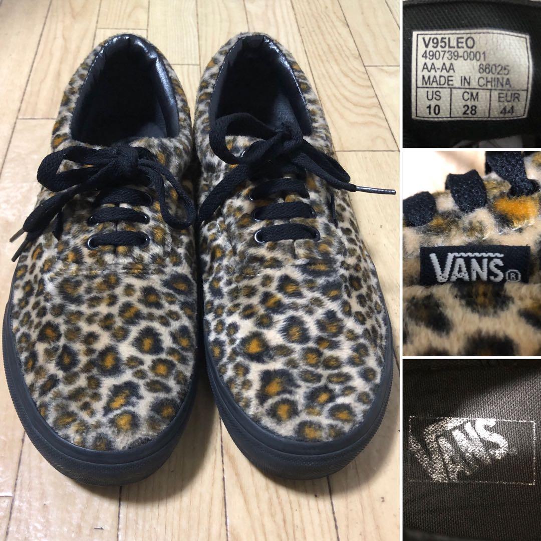 大人気❗️VANS era leopard 豹柄 ヒョウ柄 レオパード 28cm