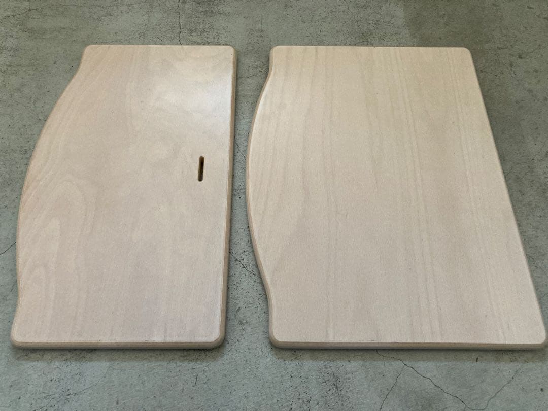 ストッケ　トリップトラップ　ホワイトウォッシュ　ベビーセット付　S/N7