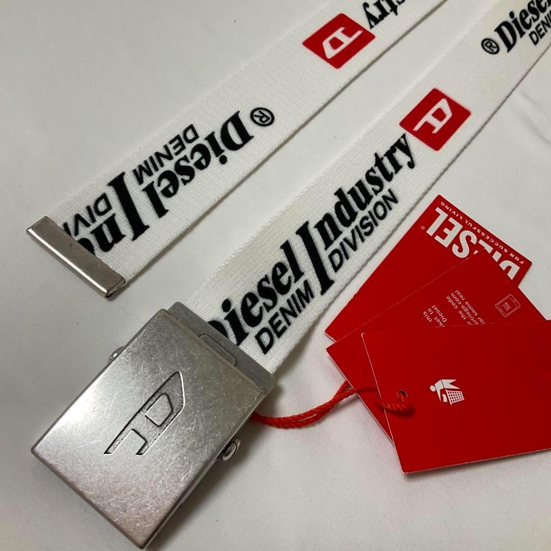 ディーゼル　X09842　90　ウェビング ベルト　ユニセックス