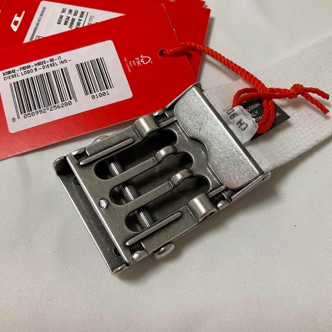 ディーゼル　X09842　90　ウェビング ベルト　ユニセックス