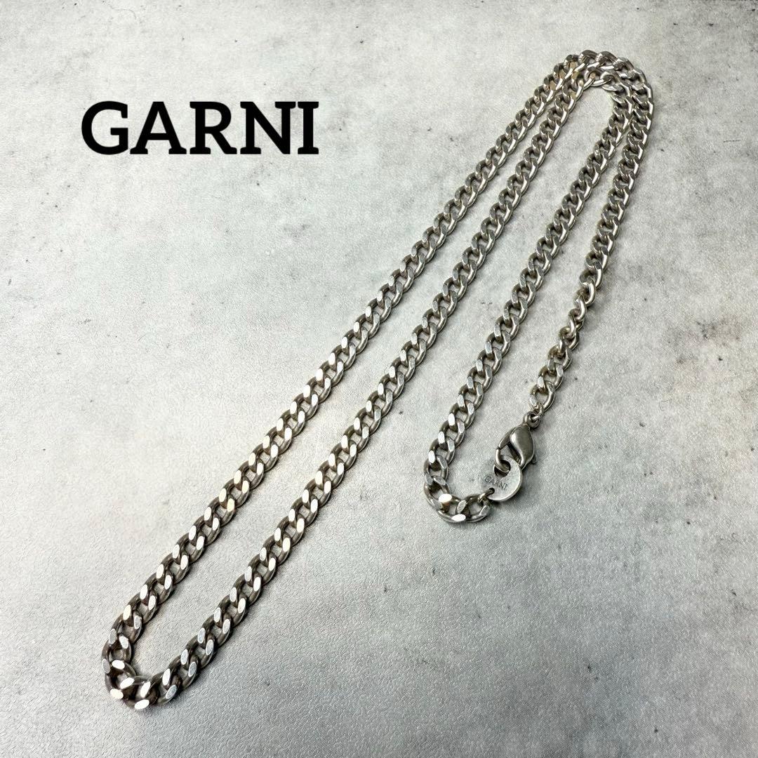GARNI ガルニ 喜平チェーンネックレス シルバー 50cm