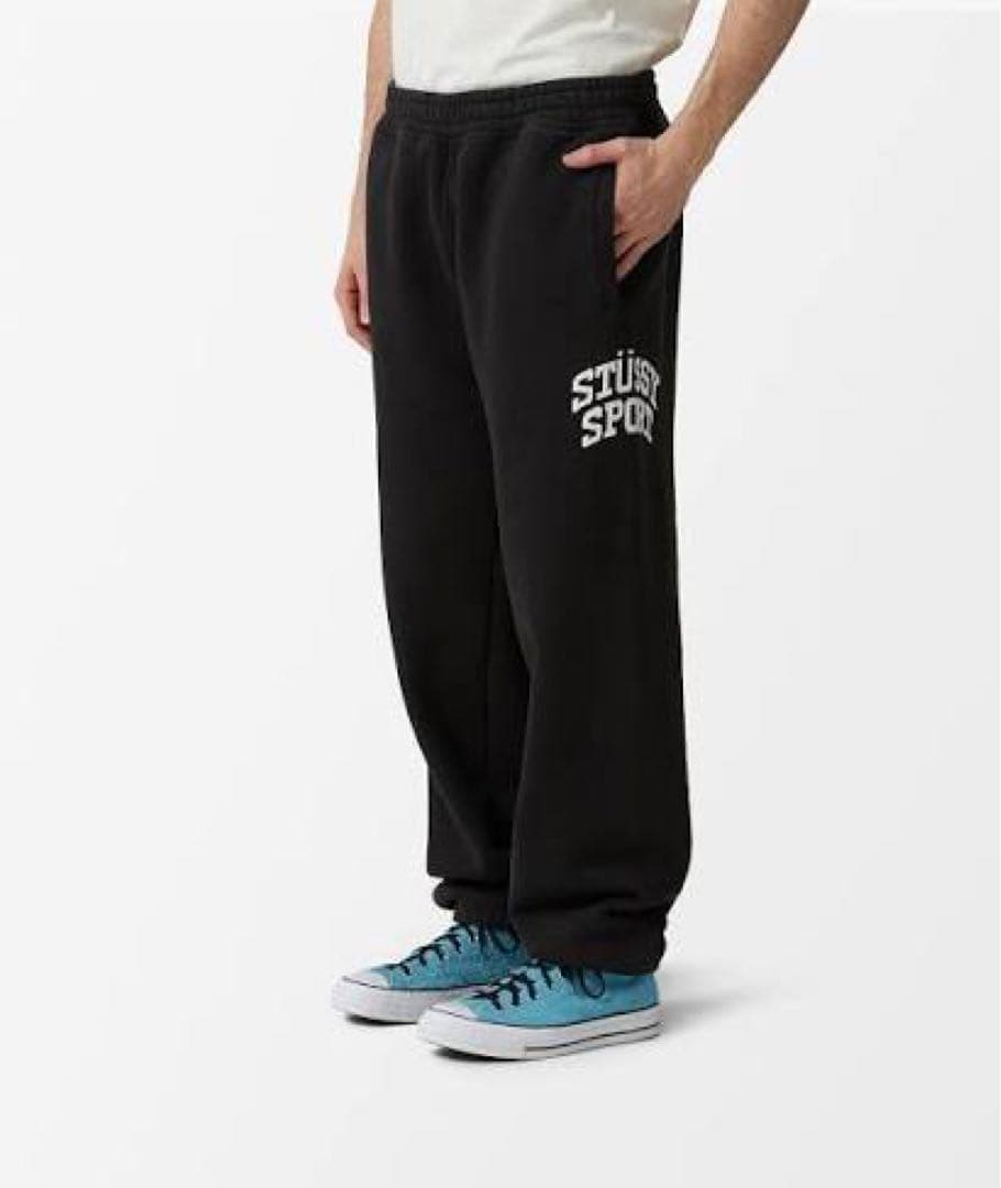 ウェア Stussy sport fleece Pants black