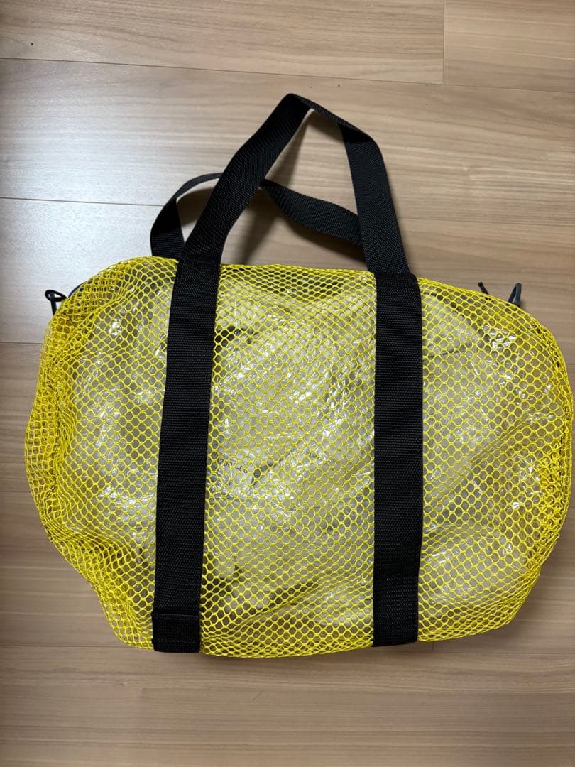 L.L.BEAN メッシュ ダッフルバック ヴィンテージ イエロー