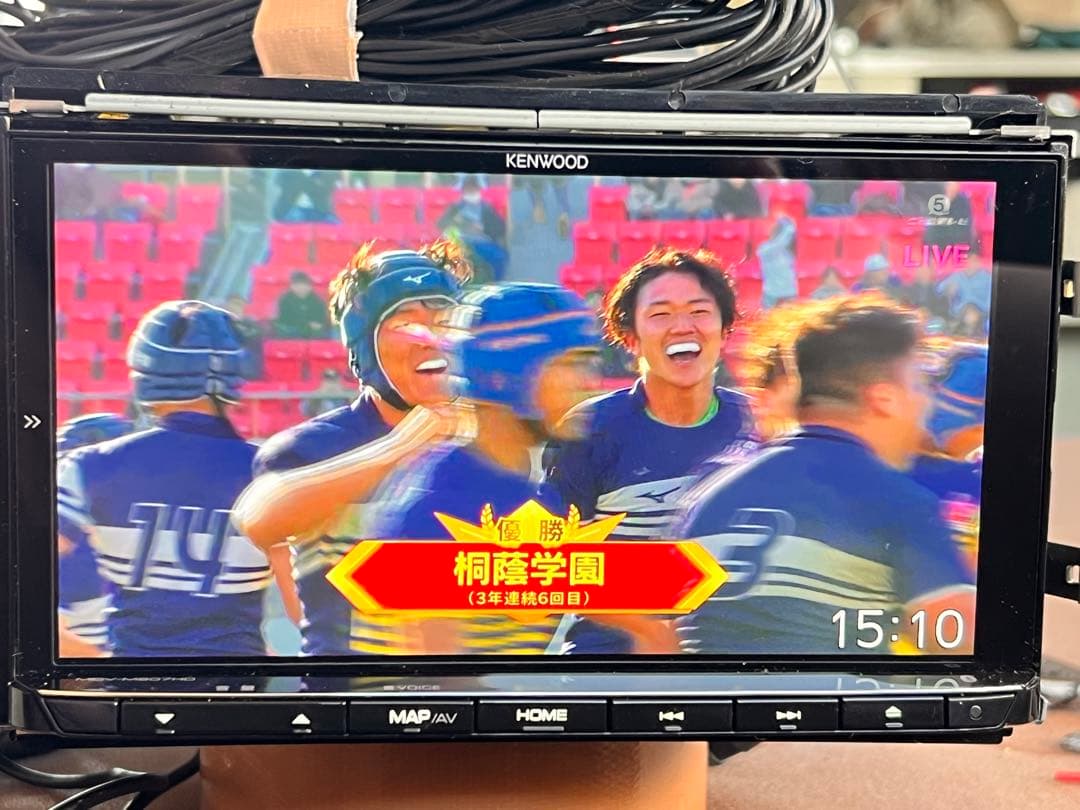 KENWOOD MDV-M807HD 彩速ナビ フルセグ 地図データ 2019年