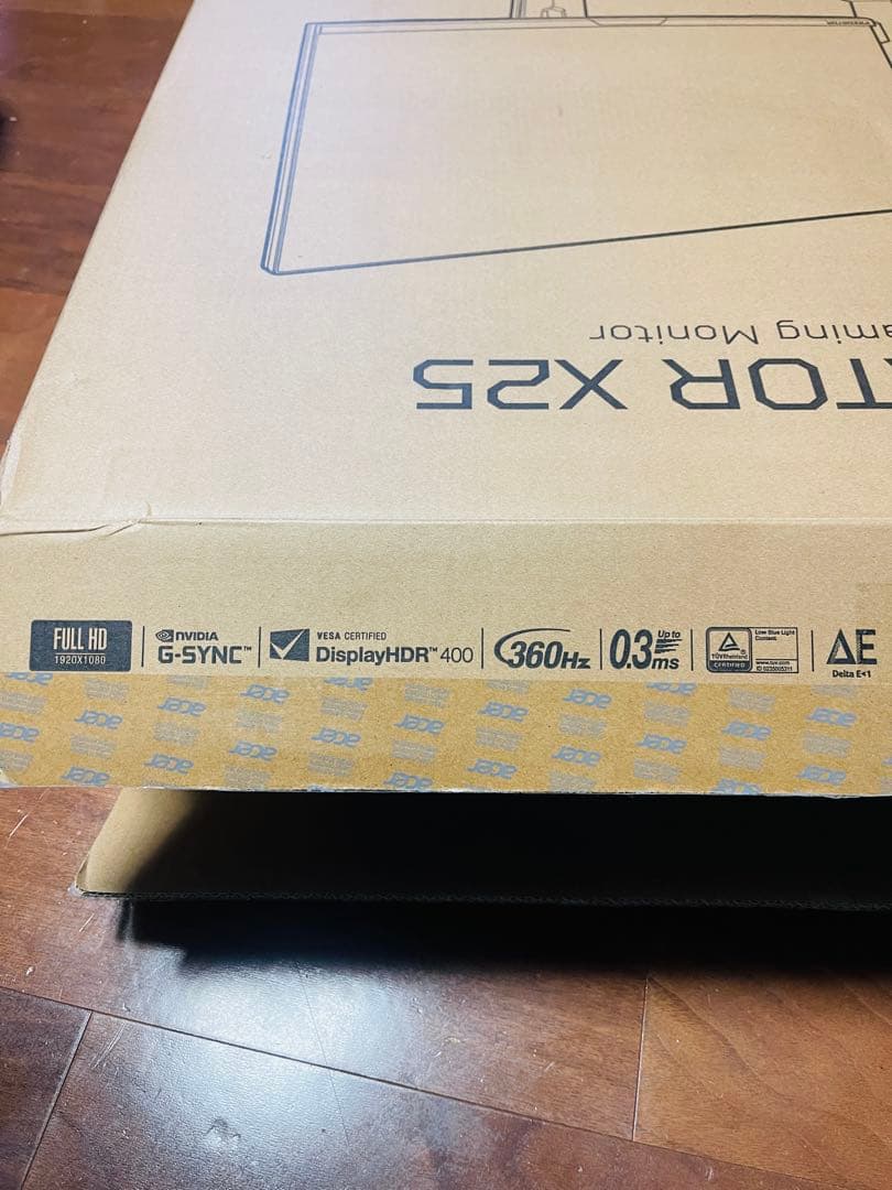 acer predator x25 ゲーミングモニター