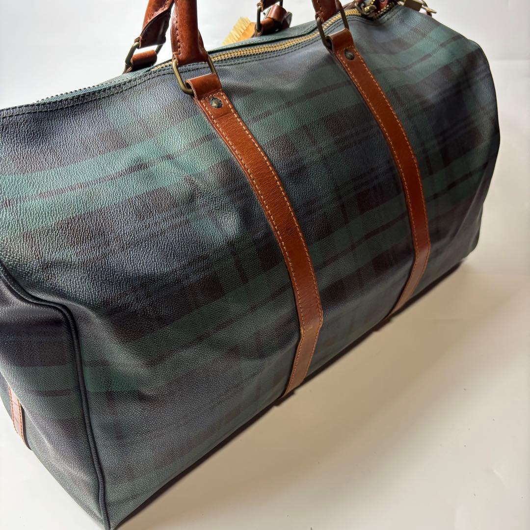 ポロラルフローレン ボストンバッグ PVC 旅行 ビジネス 大型サイズ　チャーム