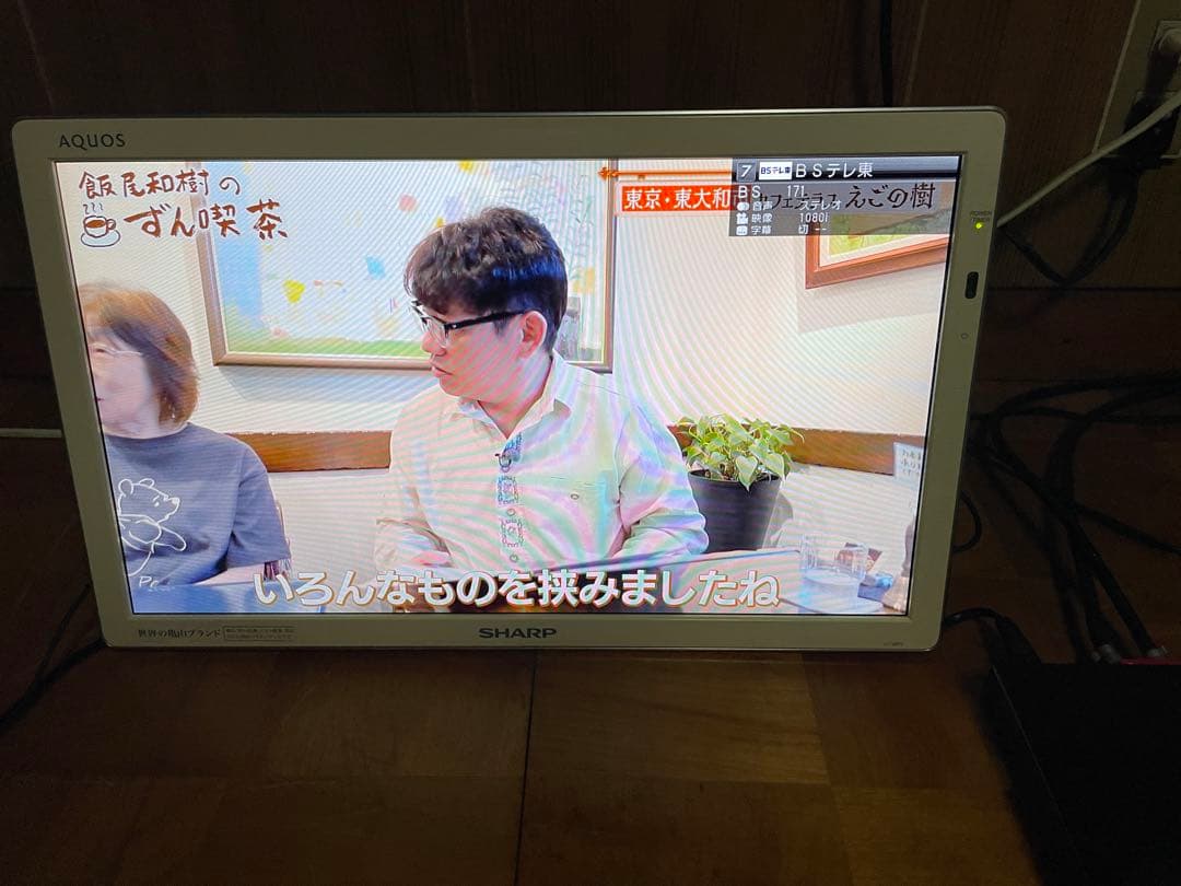 Sharp AQUOS LC-20F5 ワイヤレステレビ　フリースタイル