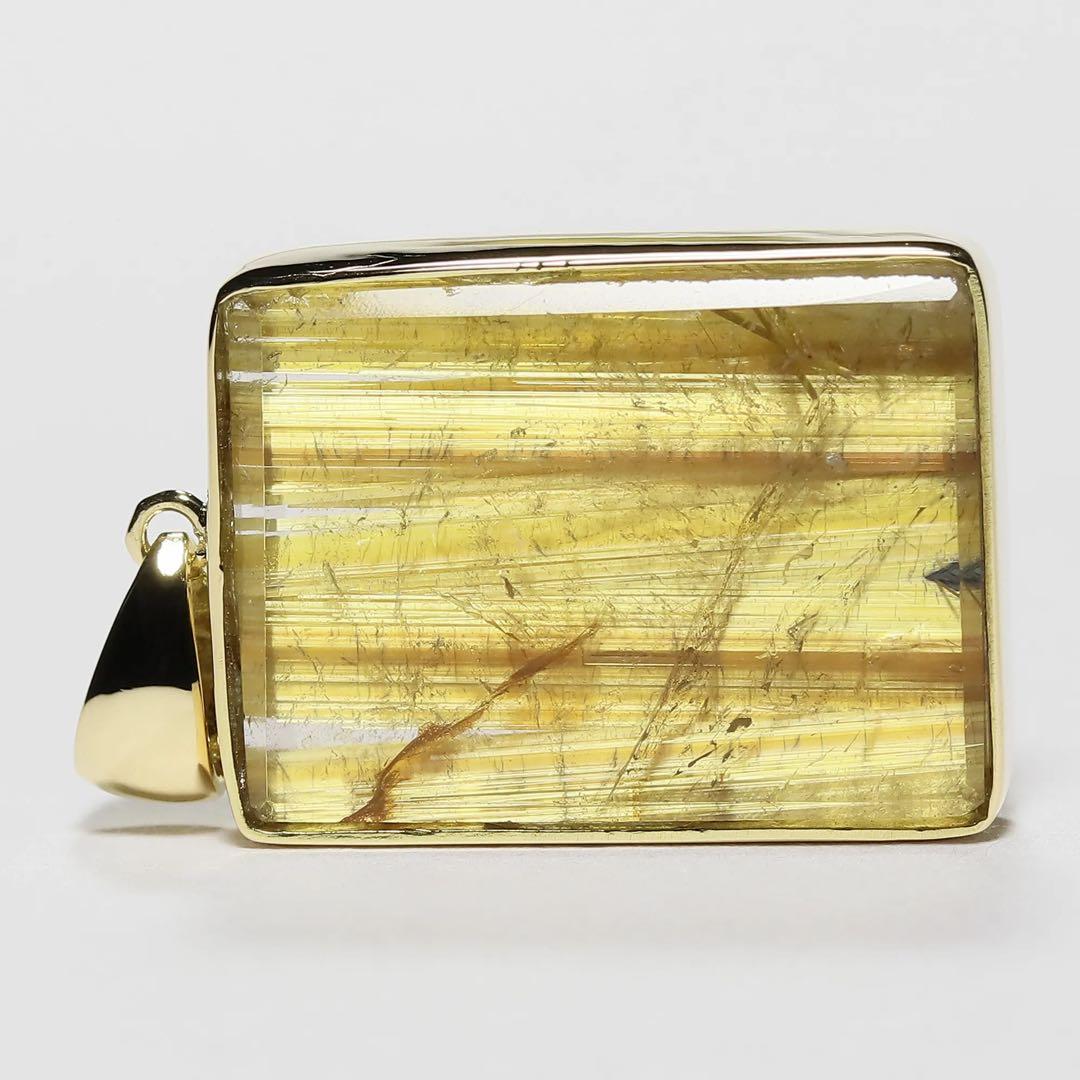 キャッツアイ　ゴールドルチル　ペンダントトップ単体　ブレスレットセット