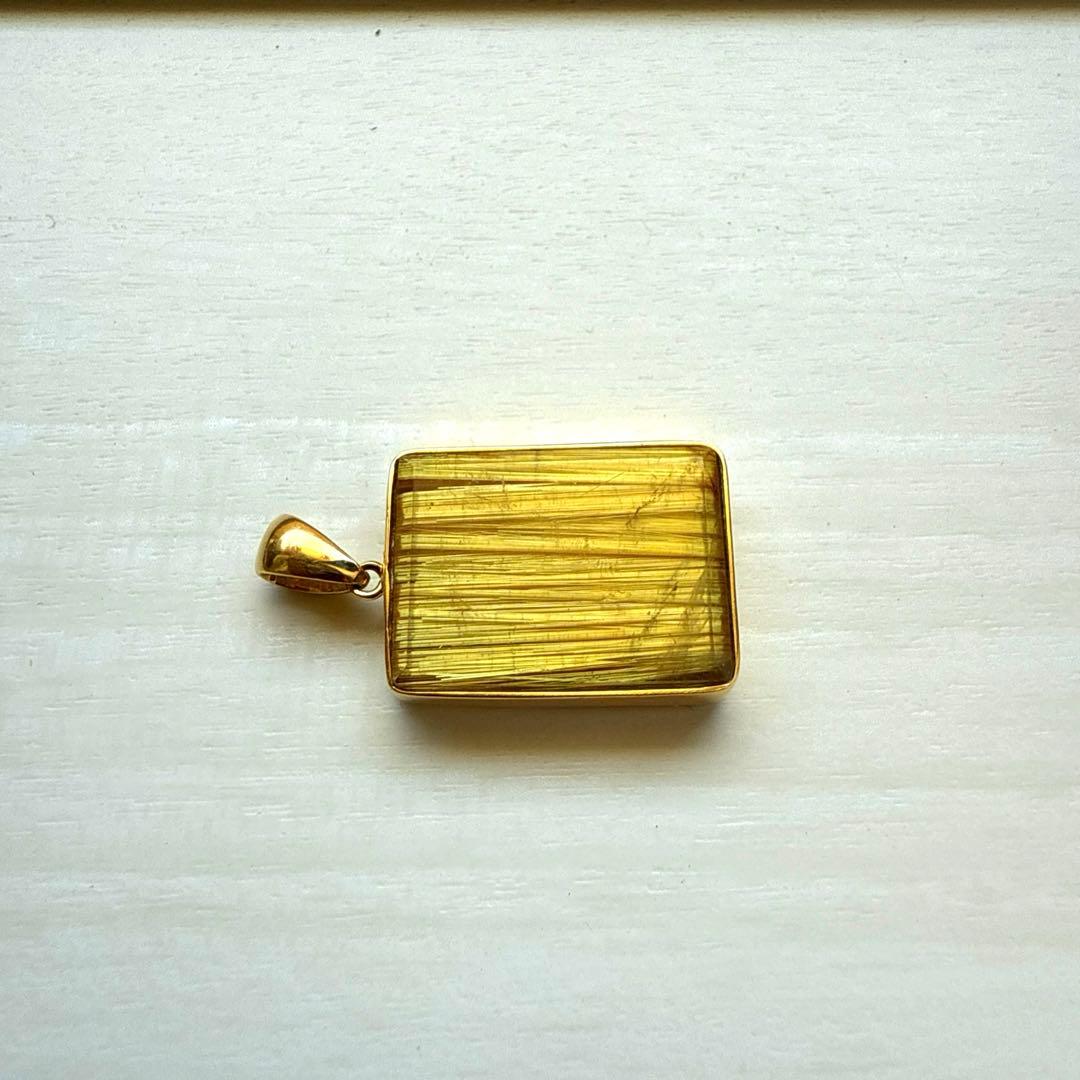 キャッツアイ　ゴールドルチル　ペンダントトップ単体　ブレスレットセット