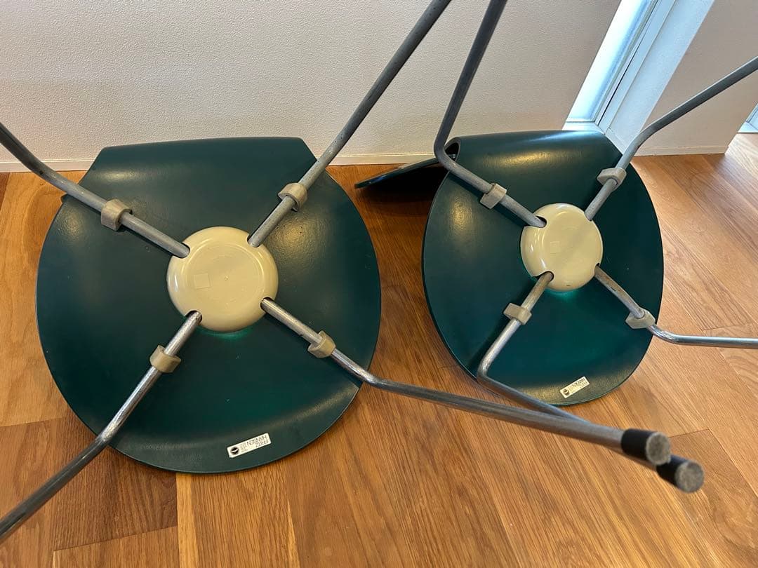 アントチェア【Fritz Hansen】 正規品　2脚セット　ダークグリーン色