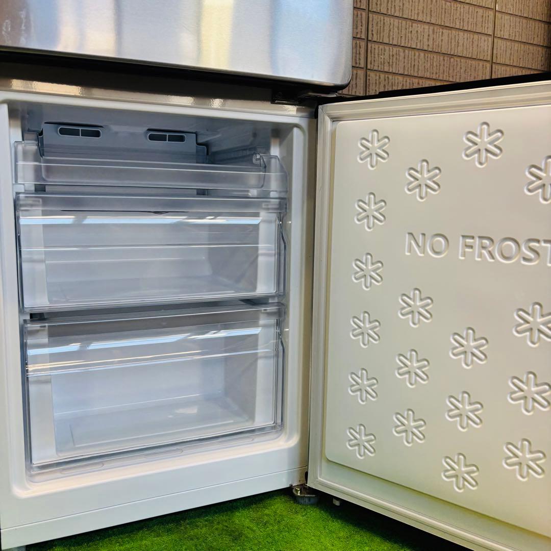 21年製 148L 冷蔵庫 おしゃれステンレス Haier【地域限定配送無料】