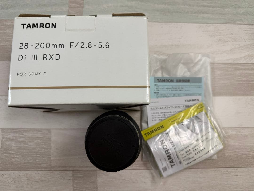 TAMRON 28-200mm F/2.8-5.6 Sony Eマウント