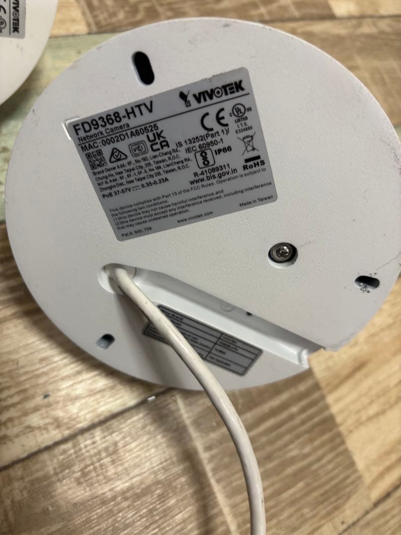 Vivotek ドーム型防犯カメラ 2台セット