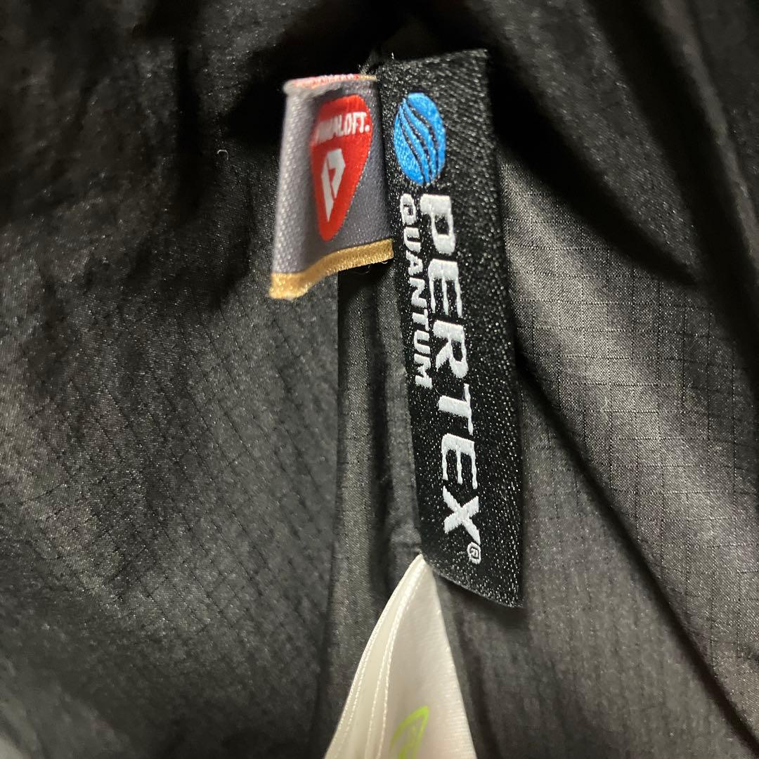 ノースフェイス キャンプシエラベスト 中綿 ブラック フード取り外し可能