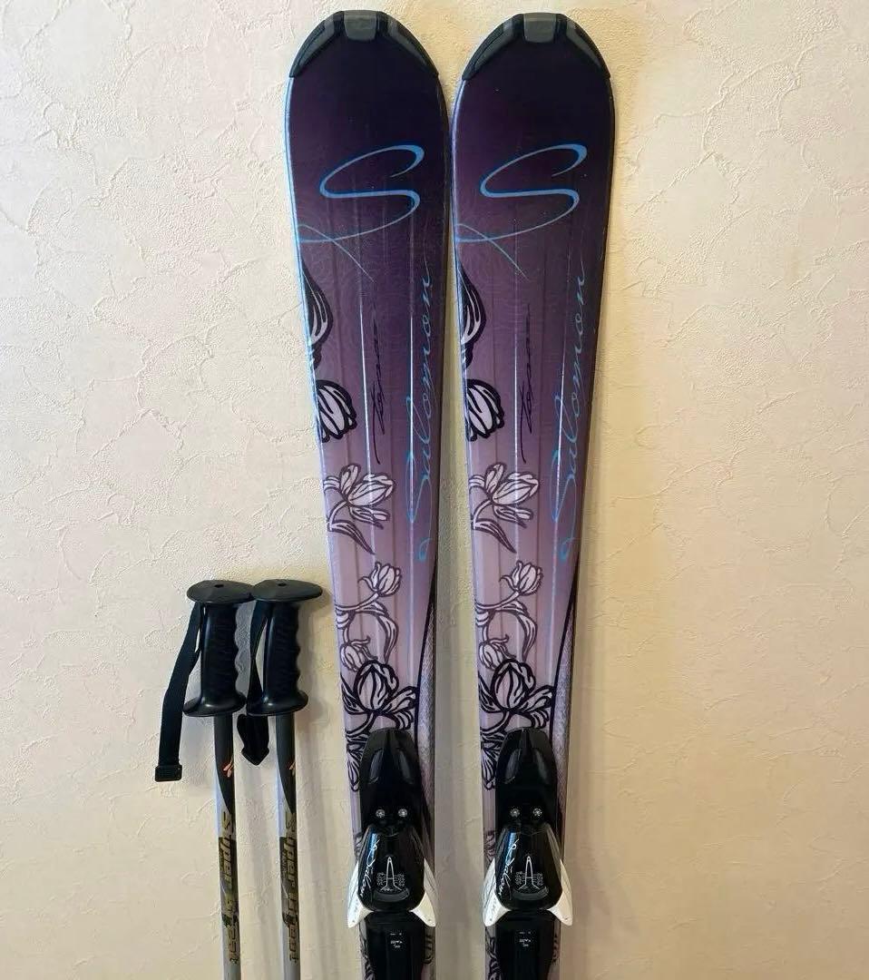 ◾️カービングスキーセット　板152㎝　ブーツ25.5㎝　女性用　レディース用