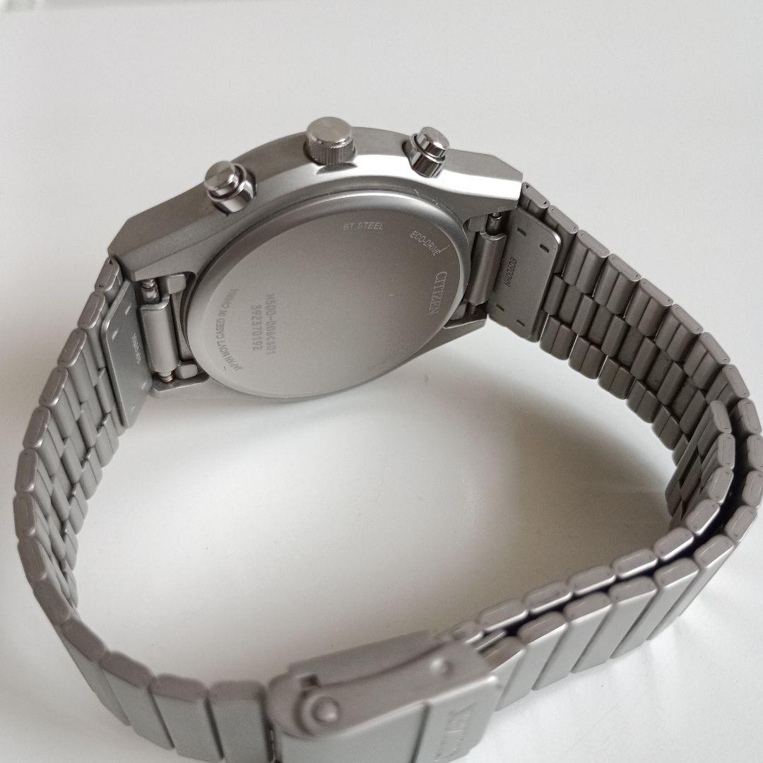 CITIZEN　シチズン　レコードレーベル　ソーラー腕時計　箱・取説・保証書付