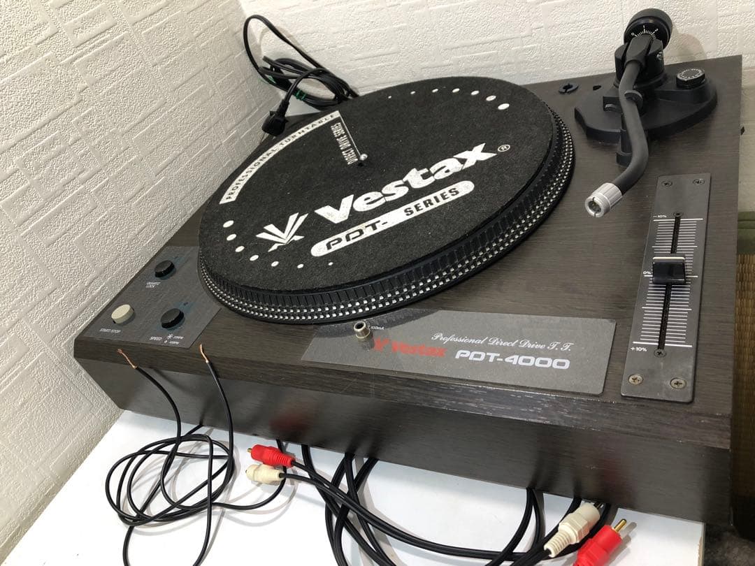 VESTAX ベスタクス　PDT-4000 ターンテーブル　オイルメンテ