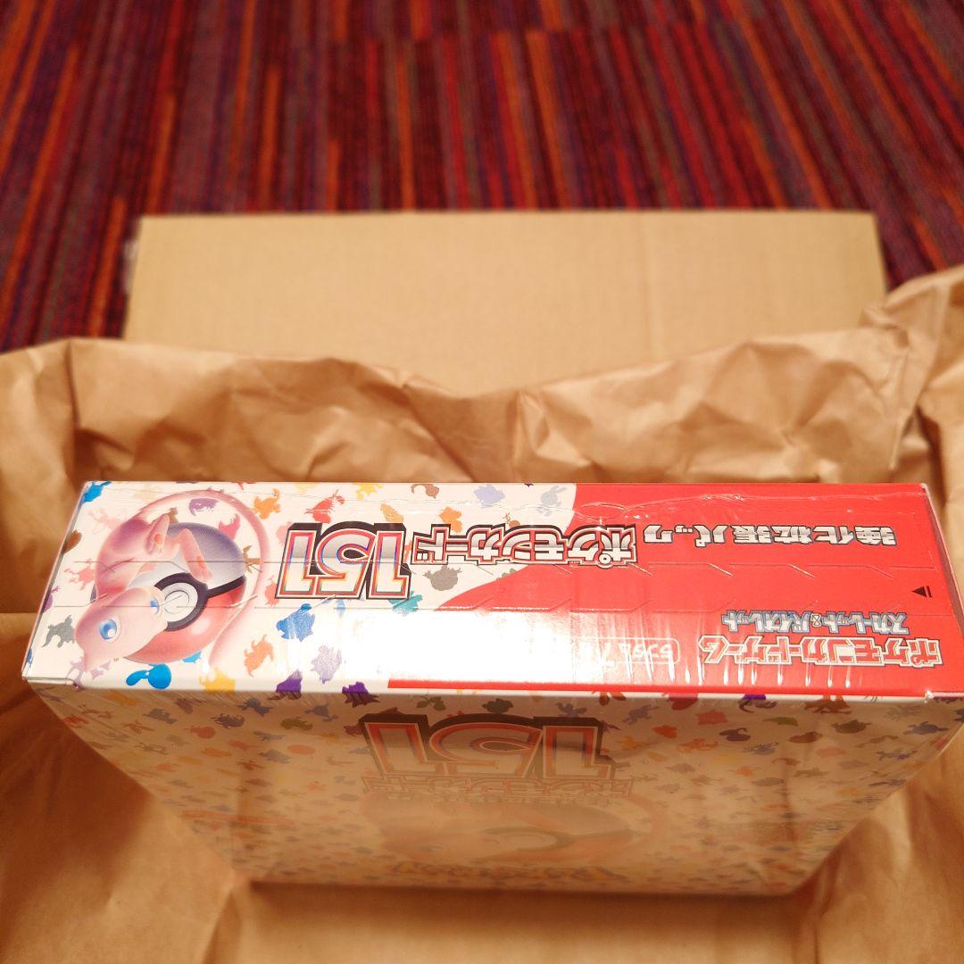 【納品書付】ポケモンカード151 シュリンク付き Box