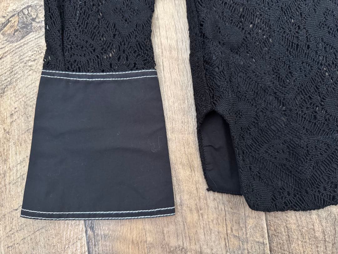 GANNI ガニー コットン レース シャツ