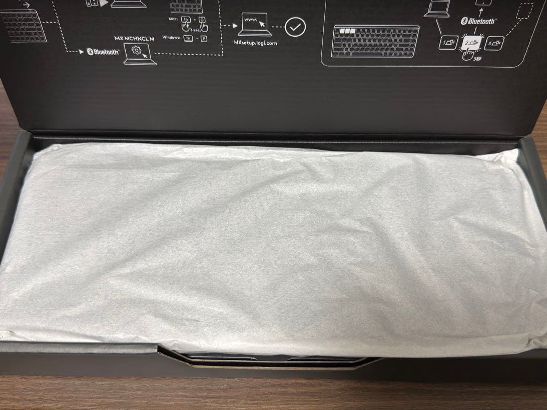 【ほぼ新品】ロジクールKX850CT MX MECHANICAL MINI 茶軸